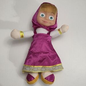 Kids Little Girls Masha and the Bear 11" Masha Toy Figural Doll NEW